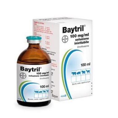 Baytril*Soluz Iniet 10% 100ml