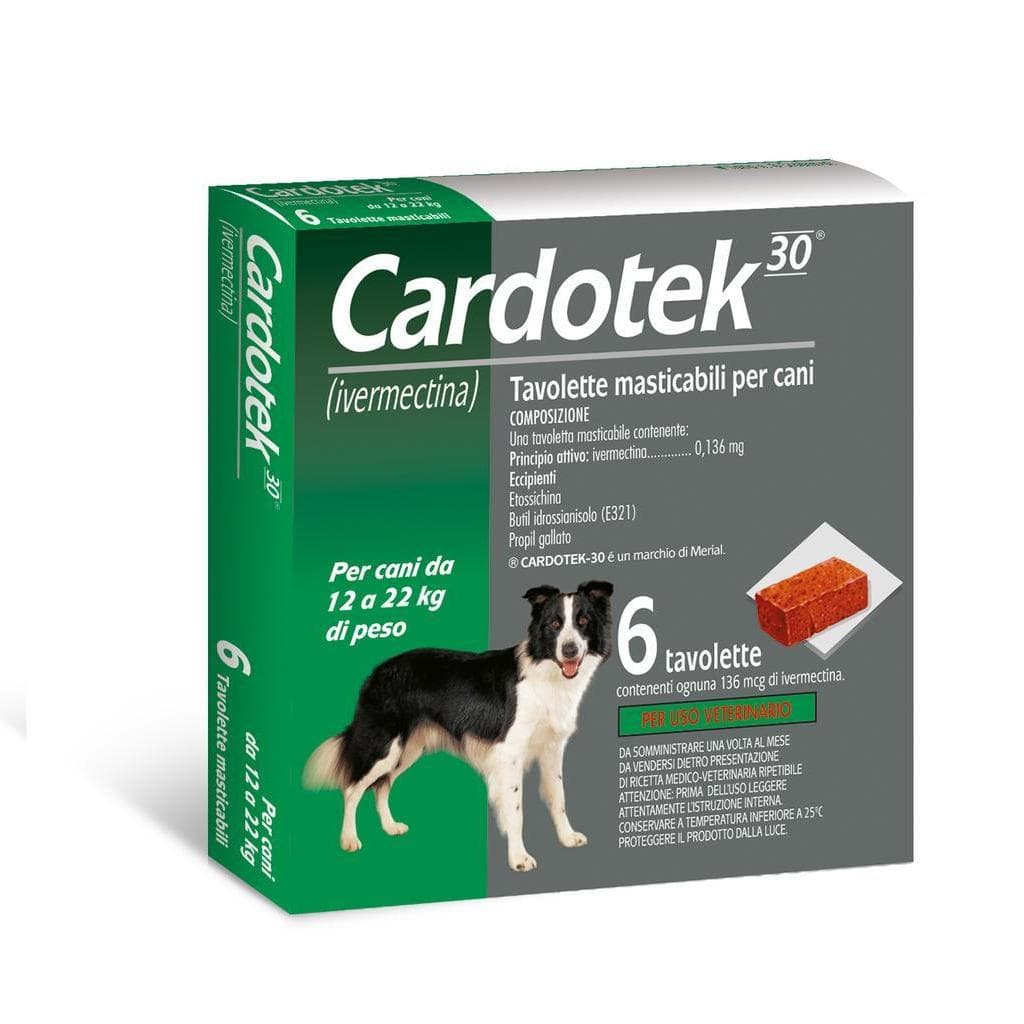 Cardotek 30*6tav Cani 12-22kg