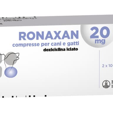 Ronaxan 20*20cpr 20mg Cani/Ga
