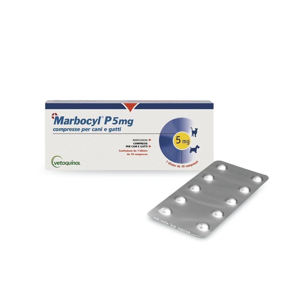 Marbocyl P*10cpr 5mg