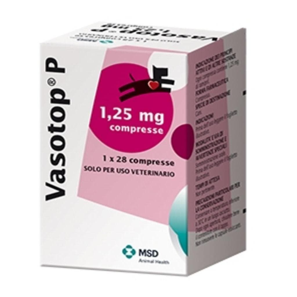 Vasotop P*28cpr 1,25mg Pet
