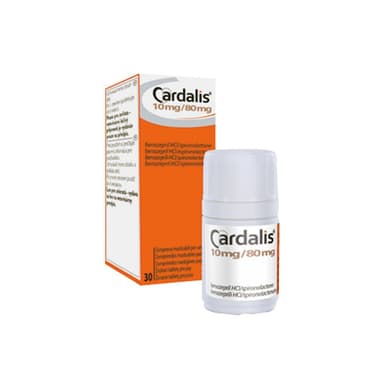 Cardalis*30cpr 10mg+80mg Fl