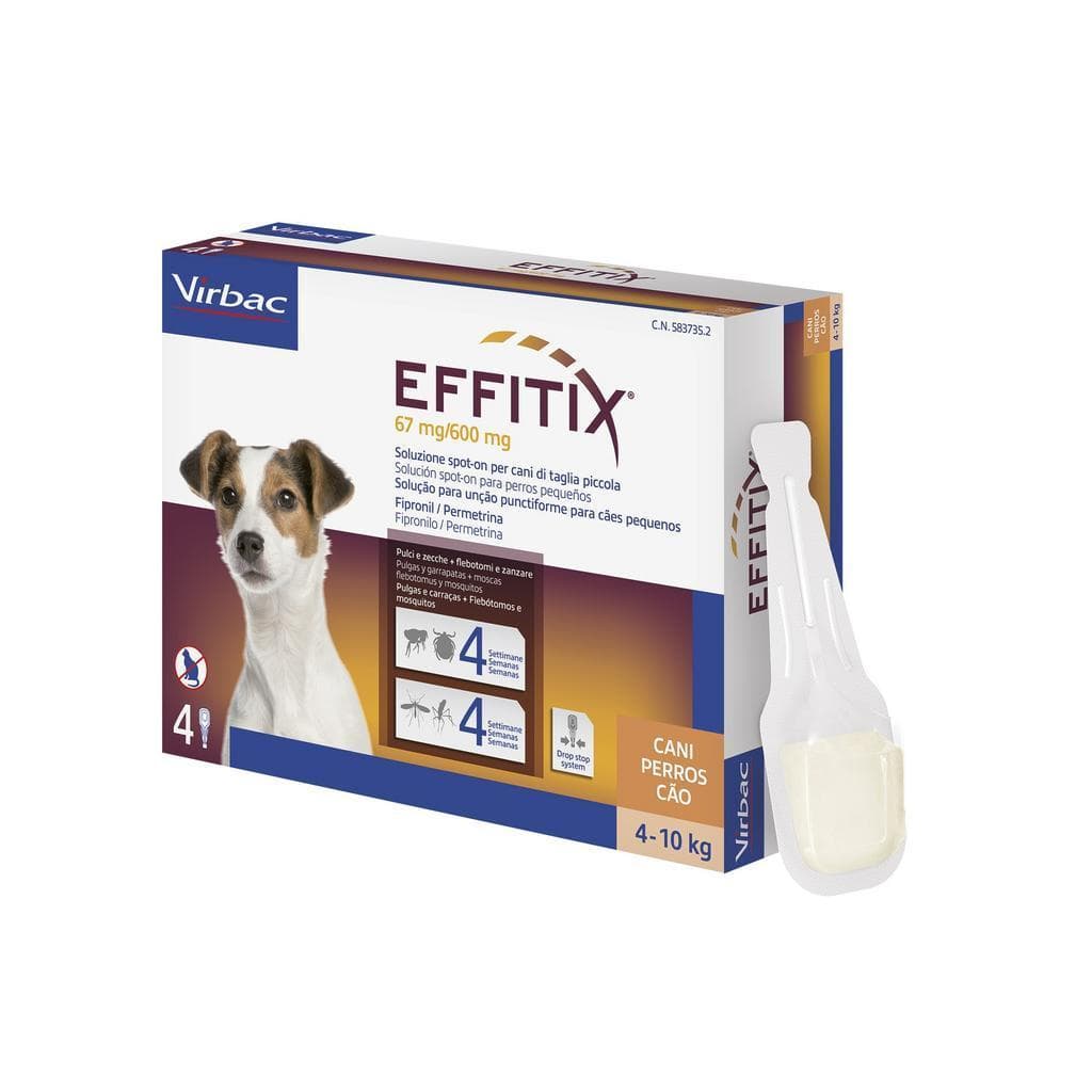 Effitix*4pip 1,10ml 4-10kg