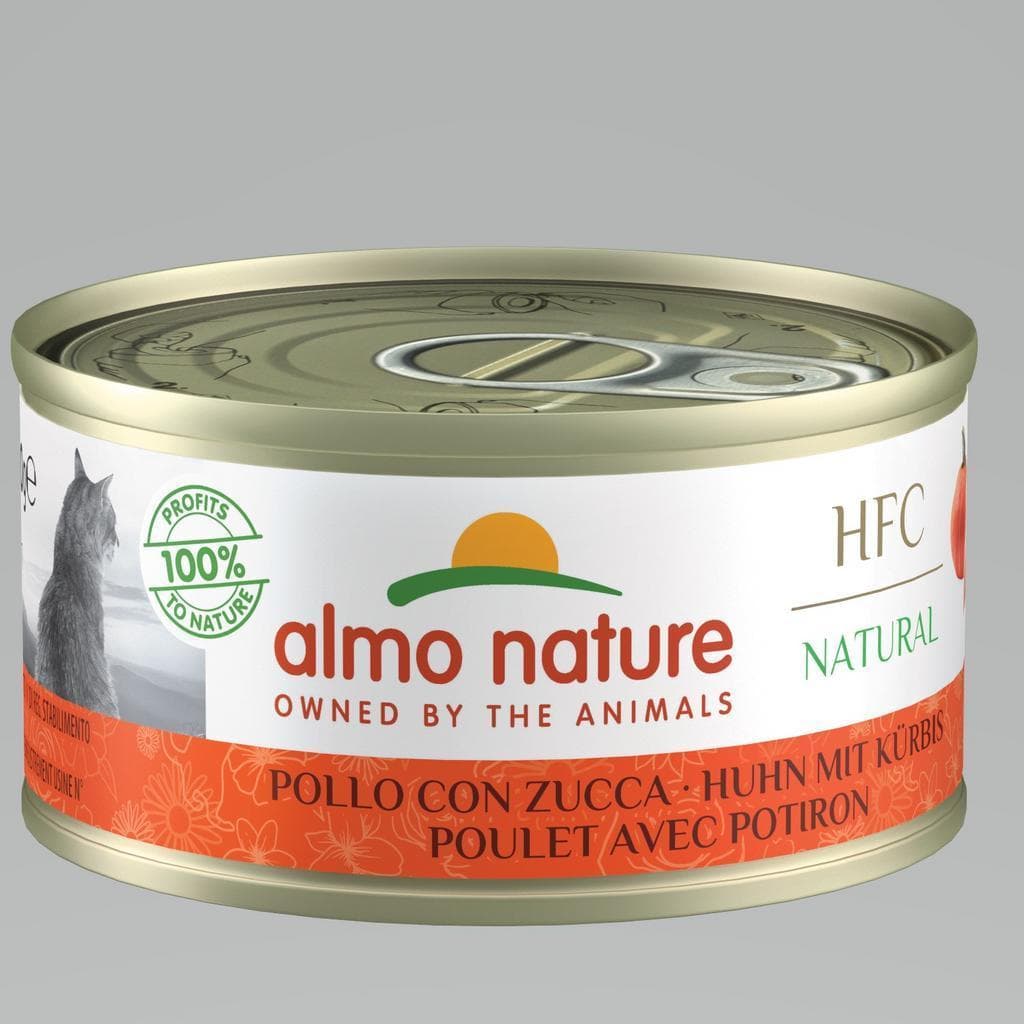Almo Nature Hfc Cat Natural Pollo/Zucca 70gr