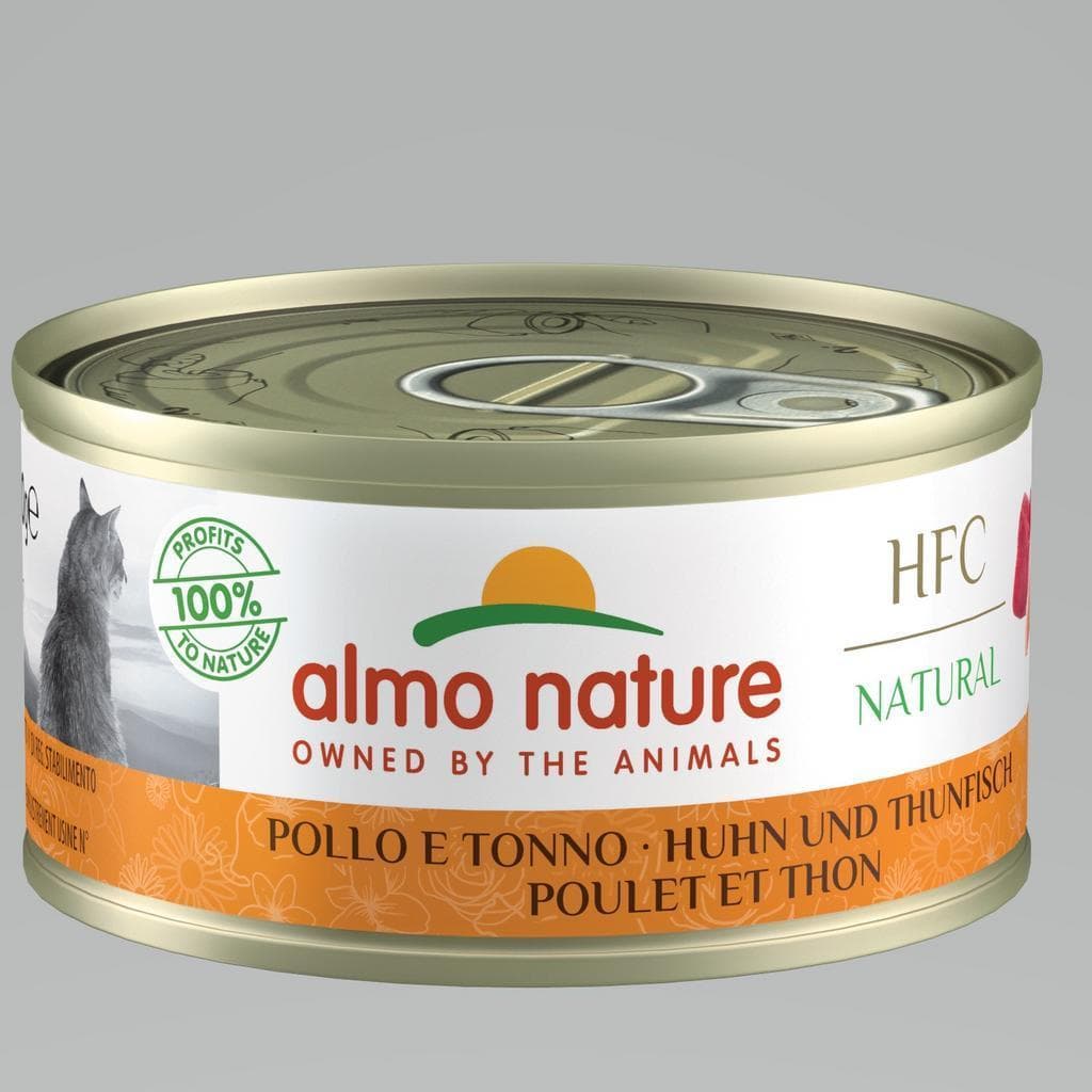 Almo Nature Hfc Cat Natural Pollo/Tonno 70gr