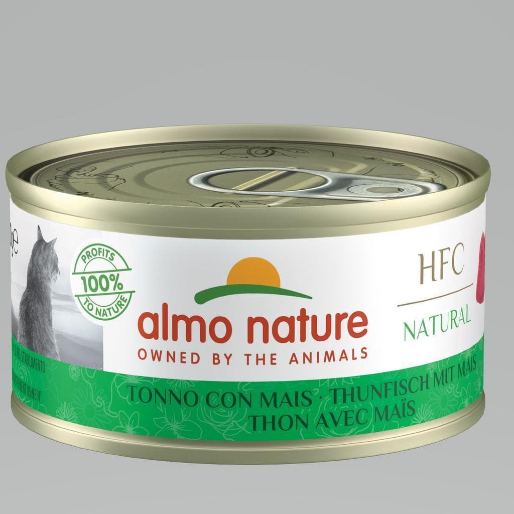 Almo Nature Hfc Cat Natural Tonno/Mais 70gr