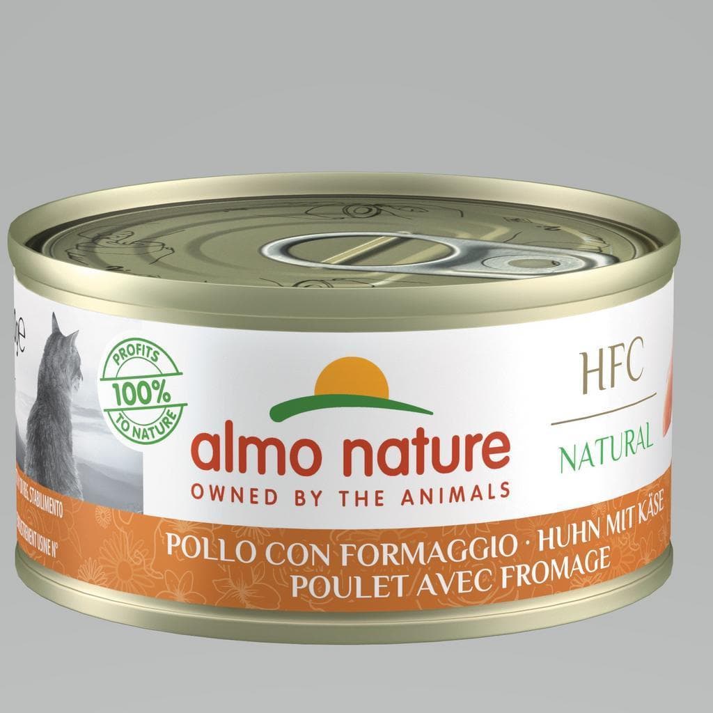 Almo Nature Hfc Cat Natural Pollo/Formaggio 70gr