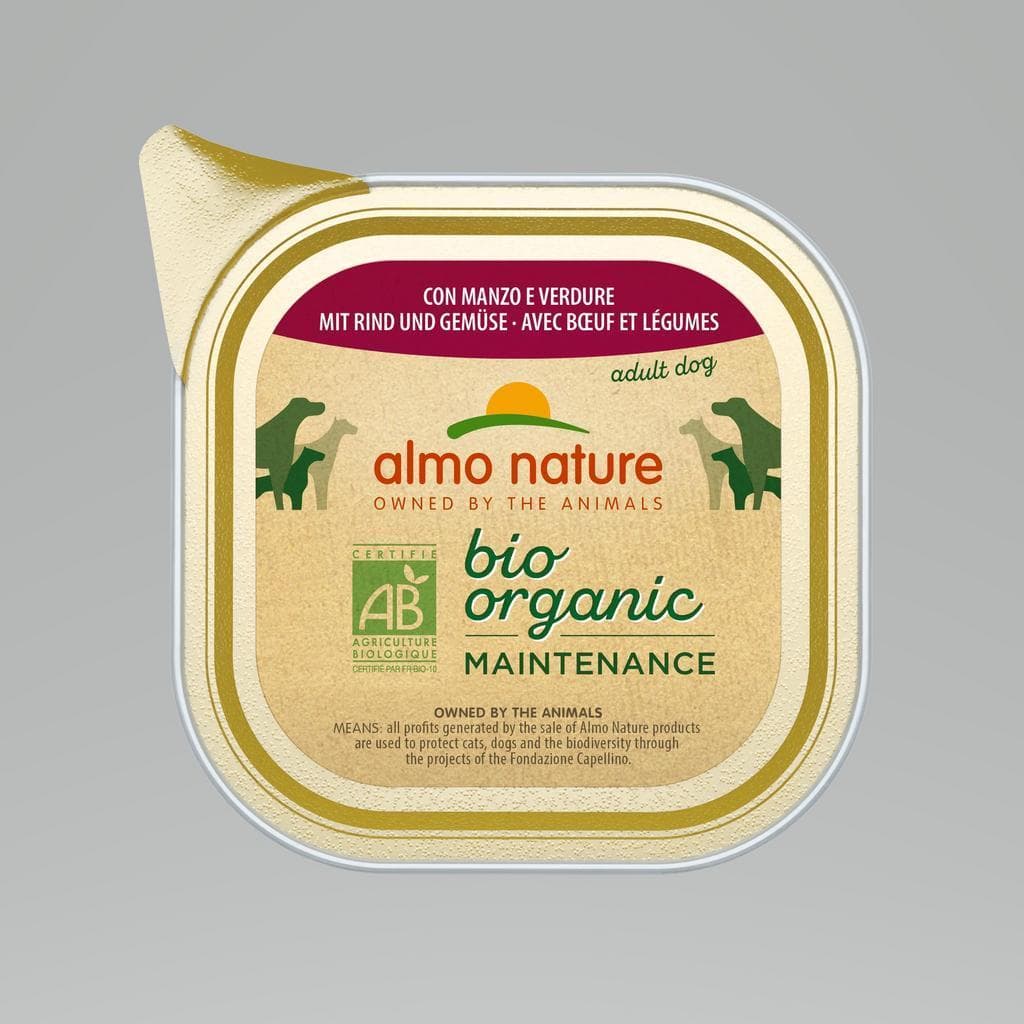 Almo Nature Bio Dog Manzo/Verdure 100gr