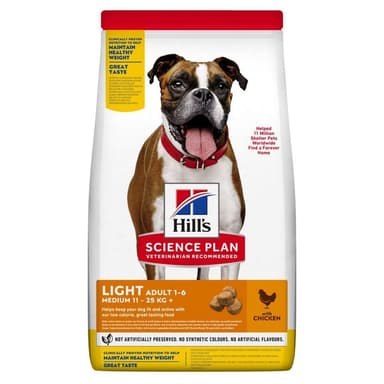 Hill'S Sp Dog Adult Medio Light 12kg