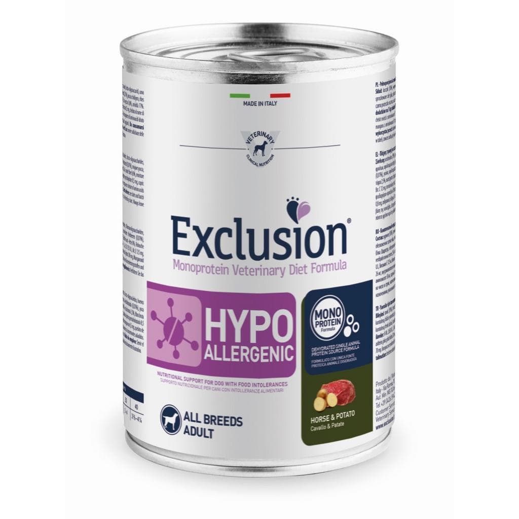 Exclusion Vet Dog Hypo Horse/Potato 400gr
