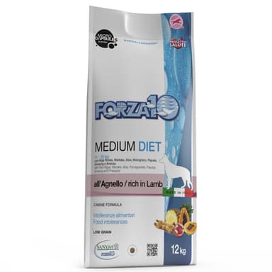Forza 10 Diet Dog Adult Medium Agnello 12kg