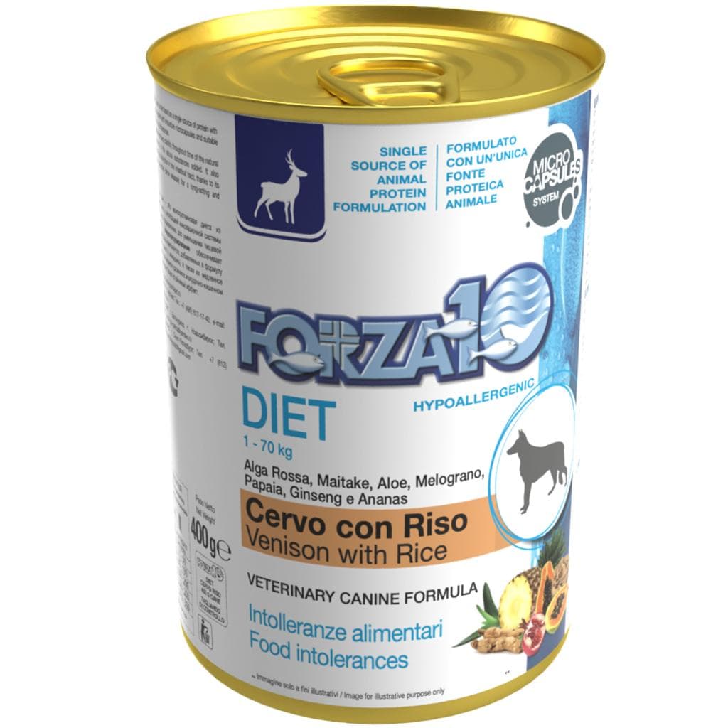 Forza 10 Diet Dog Adult Cervo/Riso 400gr