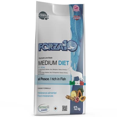 Forza 10 Diet Dog Adult Medium Pesce 12kg
