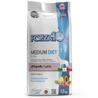 Forza 10 Diet Dog Adult Medium Agnello 1,5kg