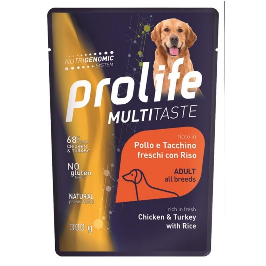 Prolife Dog Wet Pollo/Tacchino/Riso 300gr