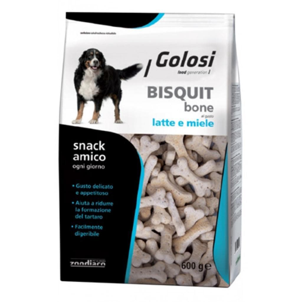 Zoo Golosi Biscuit Bone Latte/Miele 600g