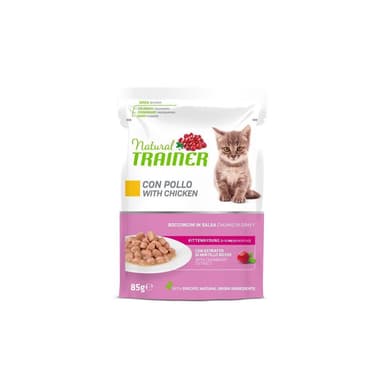 Natural Trainer Cat Kitten/Young Chicken 85gr