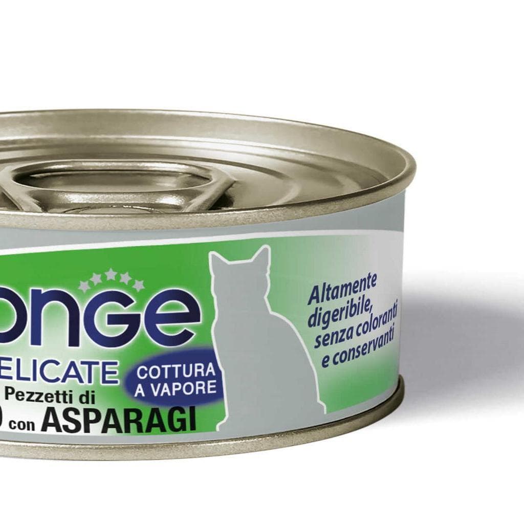 Monge Cat Delicate Pezzetti Pollo/Asparagi 80gr
