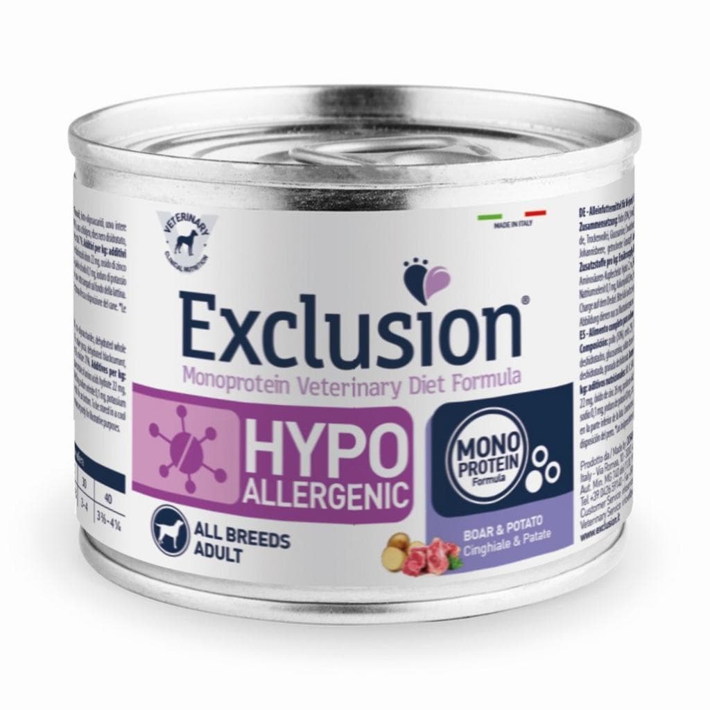 Exclusion Vet Dog Hypo Boar/Potato 200gr