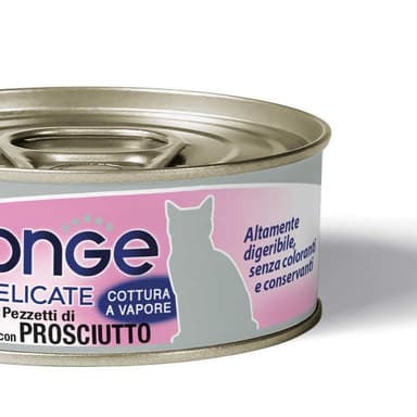 Monge Cat Delicate Pezzetti Pollo/Prosciutto 80gr