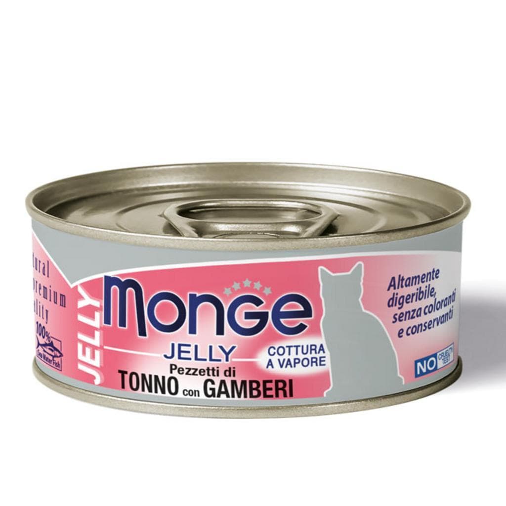 Monge Cat Jelly Tonno/Gamberi 80gr