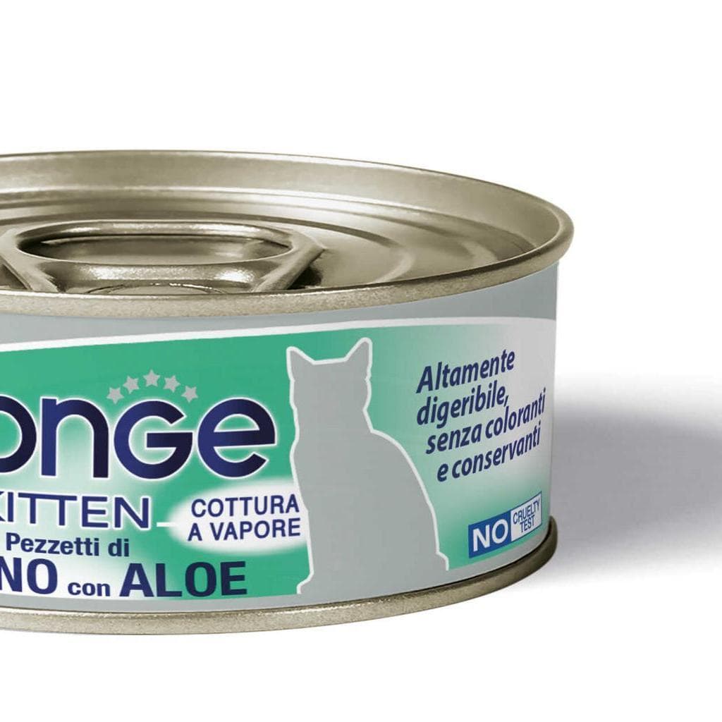 Monge Cat Jelly Pezzetti Tonno/Aloe Kitten 80gr