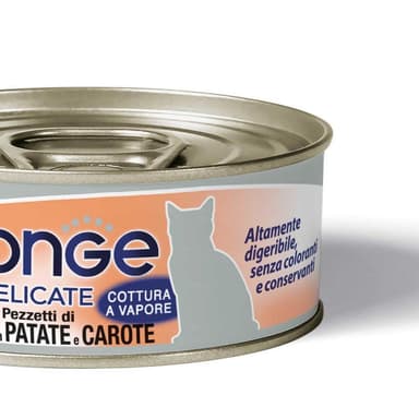 Monge Cat Delicate Pezzetti Pollo/Patate/Carote 80gr