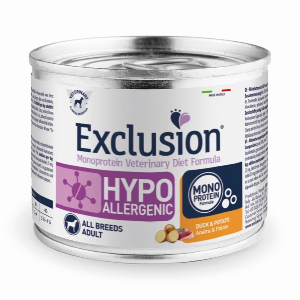 Exclusion Vet Dog Hypo Duk/Potato 200gr