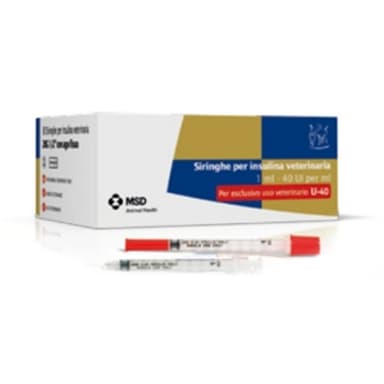 Siringa Ins Vet 40ui/Ml 30pz Caninsulin