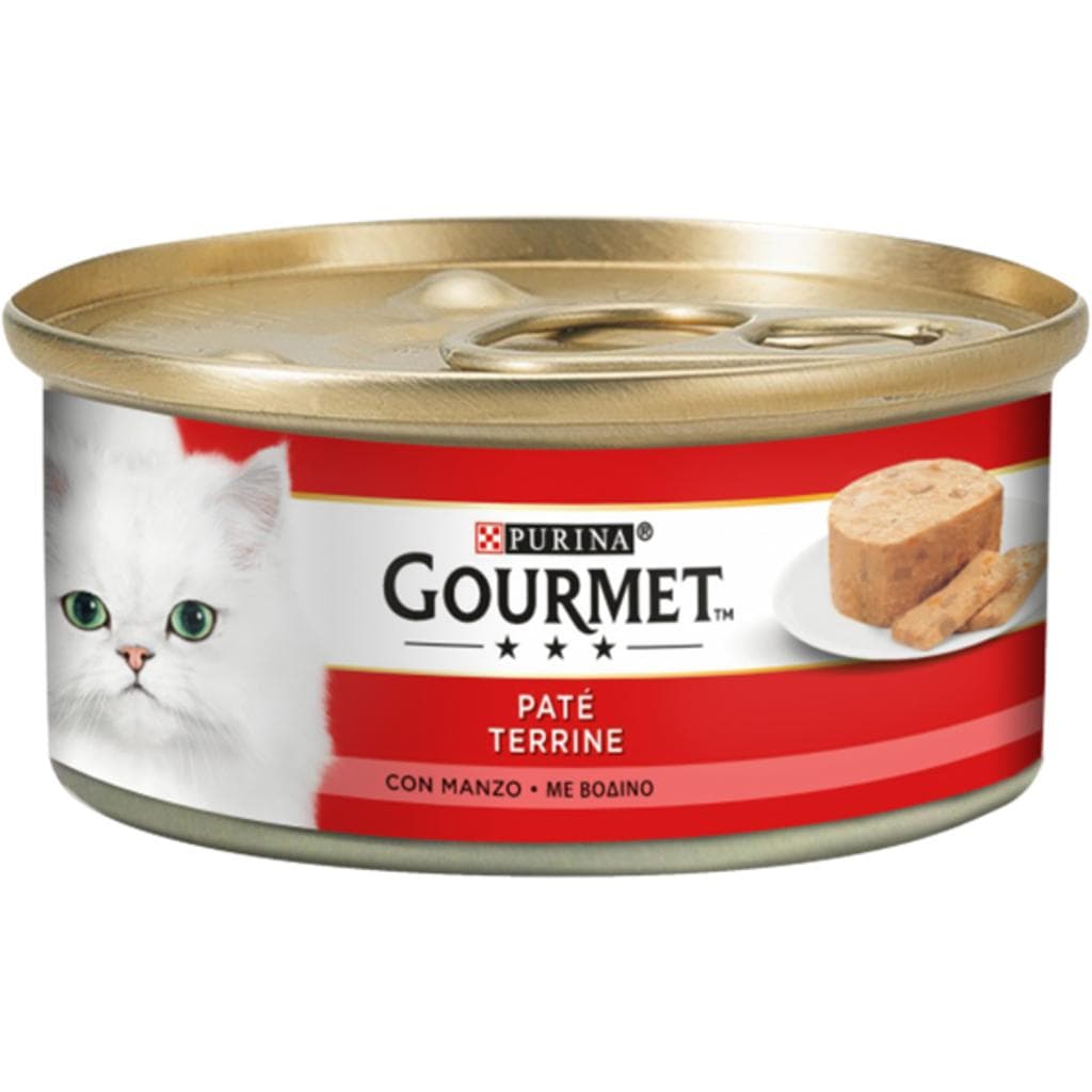 Pur Red Cat Patè Pezzetti Manzo 195gr