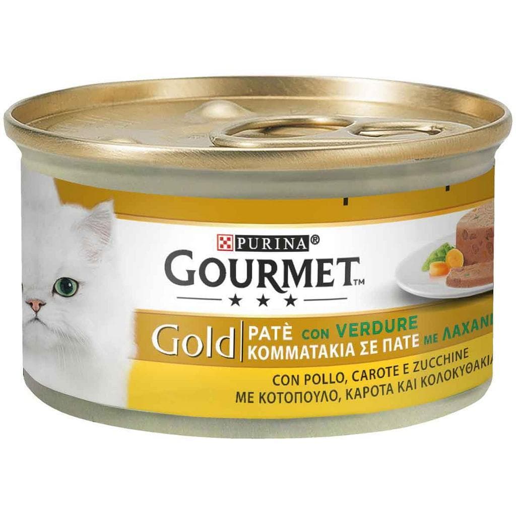 Purina Gold Patè Pollo Carote/Zucchine 85gr