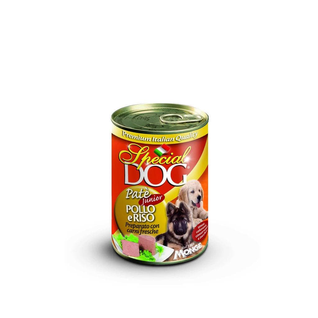Monge Special Dog Patè Junior Pollo/Riso 400gr