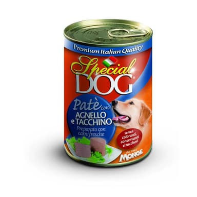 Monge Special Dog Patè Agnello/Tacchino 400gr