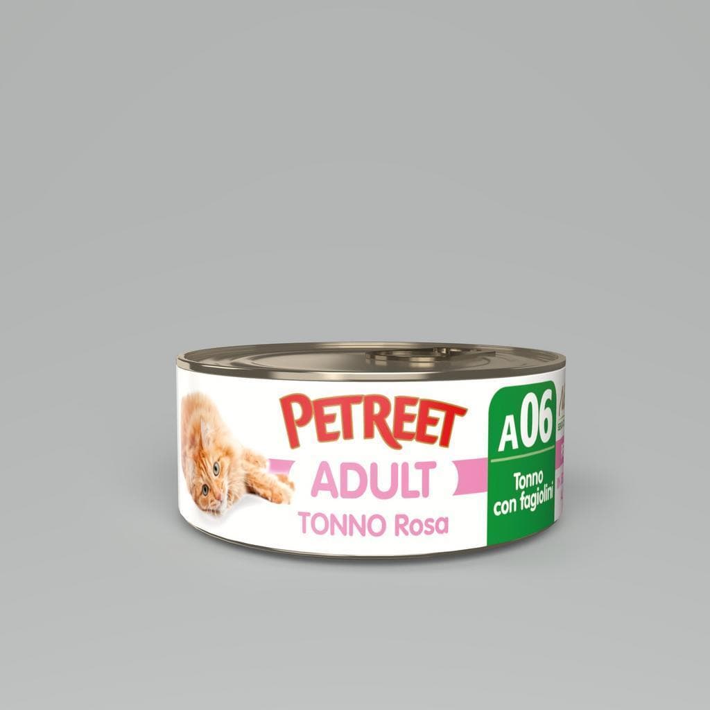 Petreet Nat Tonno Rosa/Fagiolini 70gr