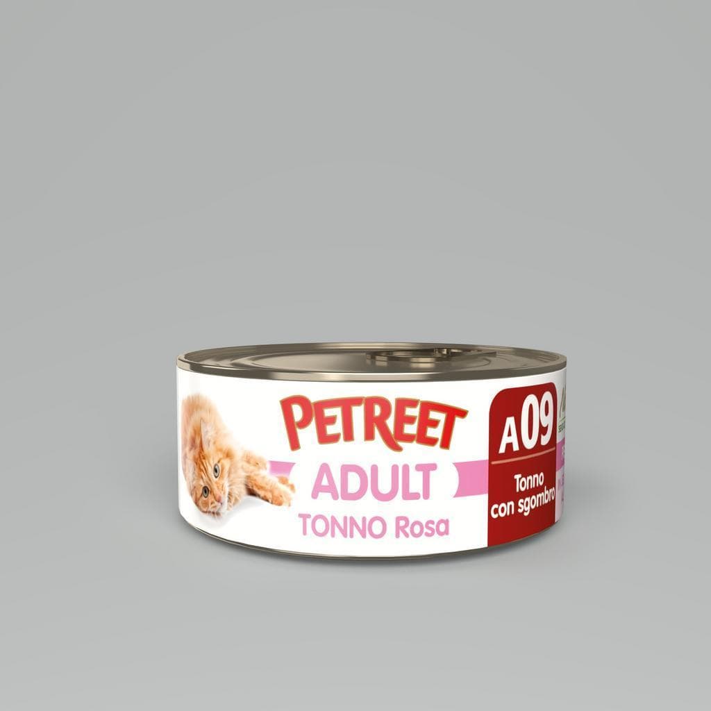 Petreet Nat Tonno Rosa/Sgombro 70gr