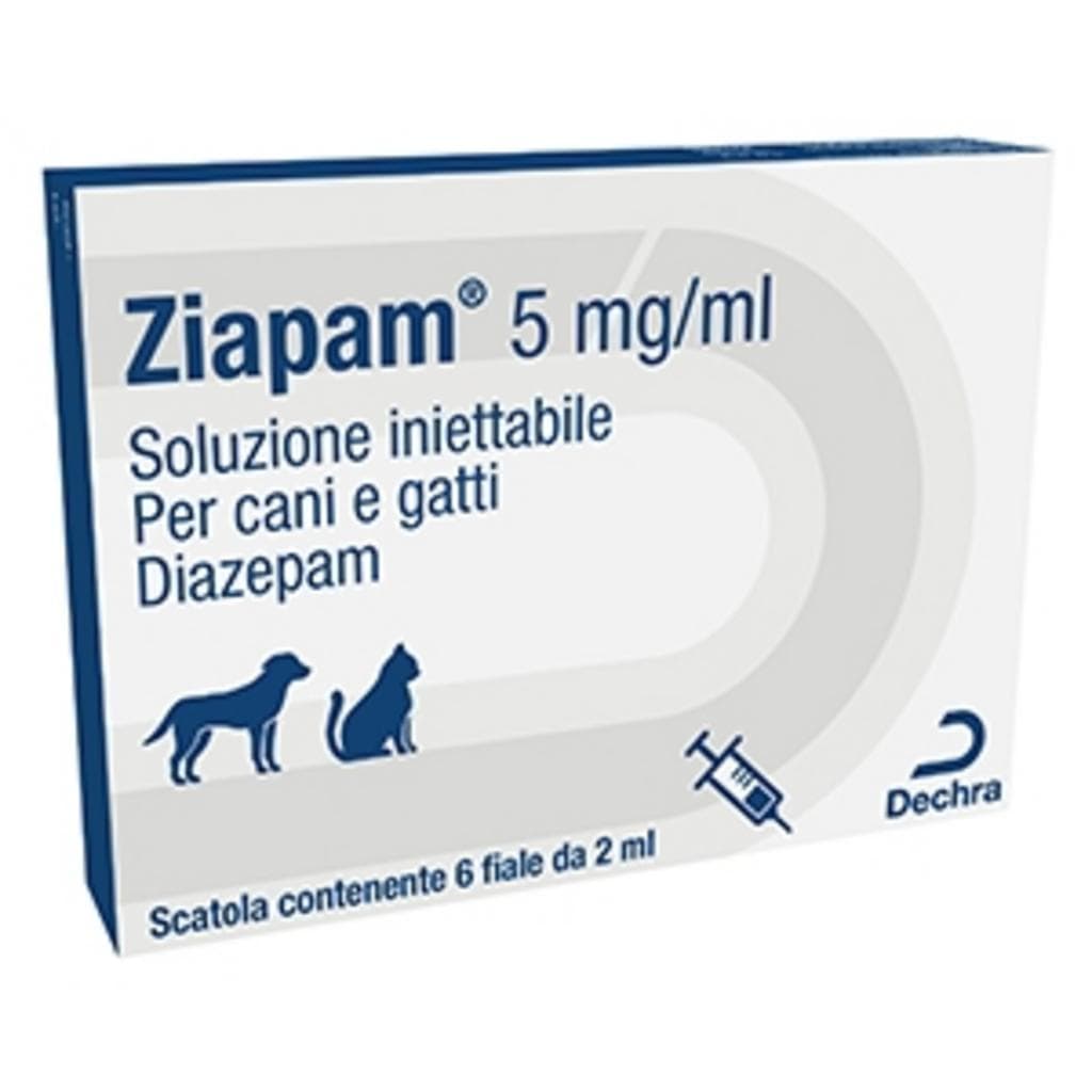 Ziapam*Iniet 6f 2ml 5mg/Ml