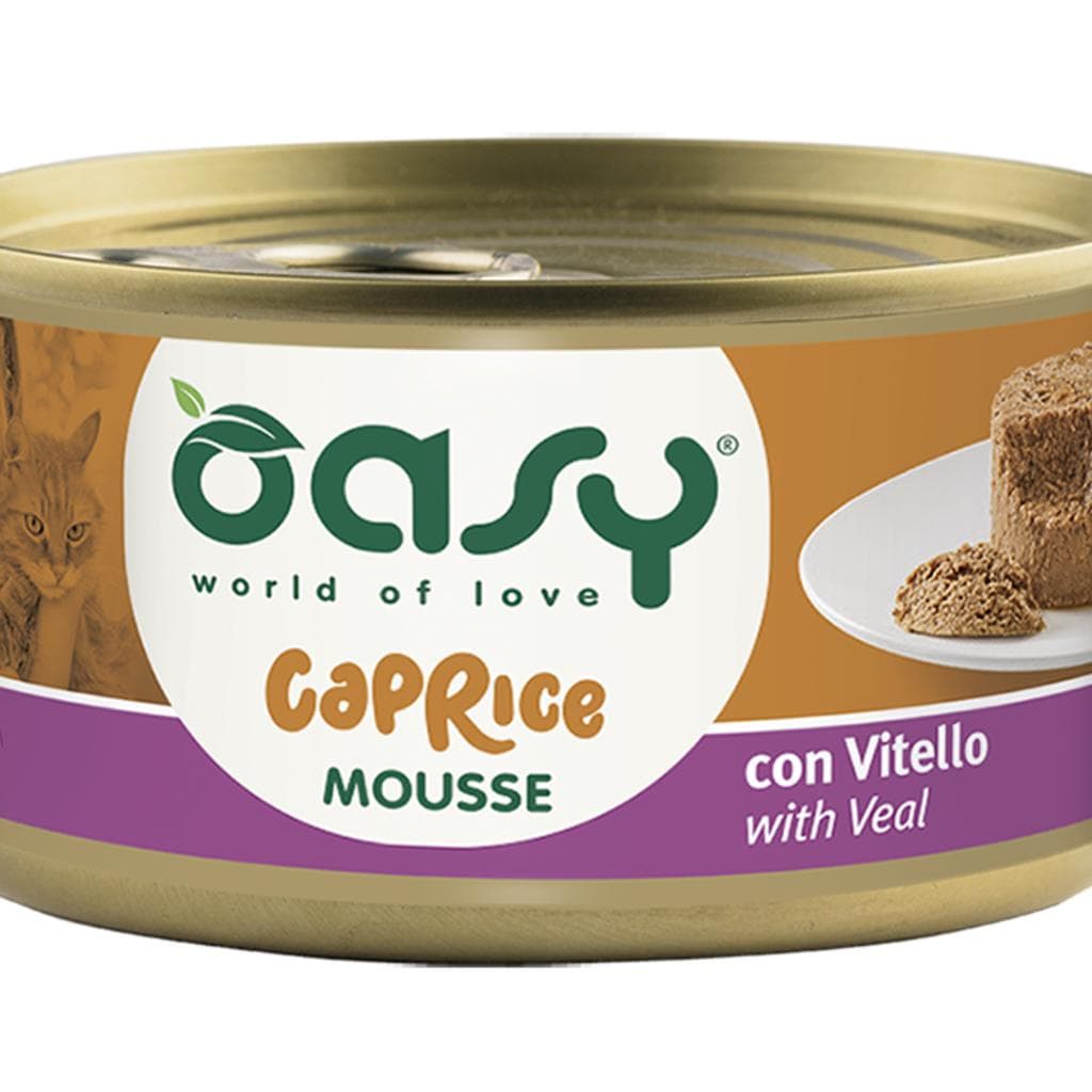 Oasy Cat Wet Mousse Vitello 85gr