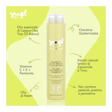 Yuup Shampoo Tea E Olio Di Neem 250ml