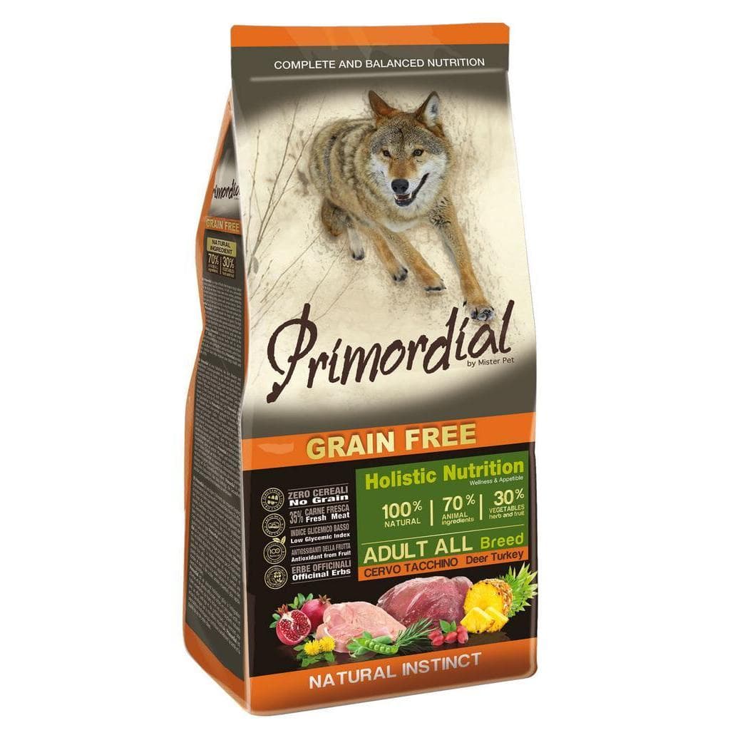 Mister Pet Primordial Dog Adult Deer/Turkey 12kg
