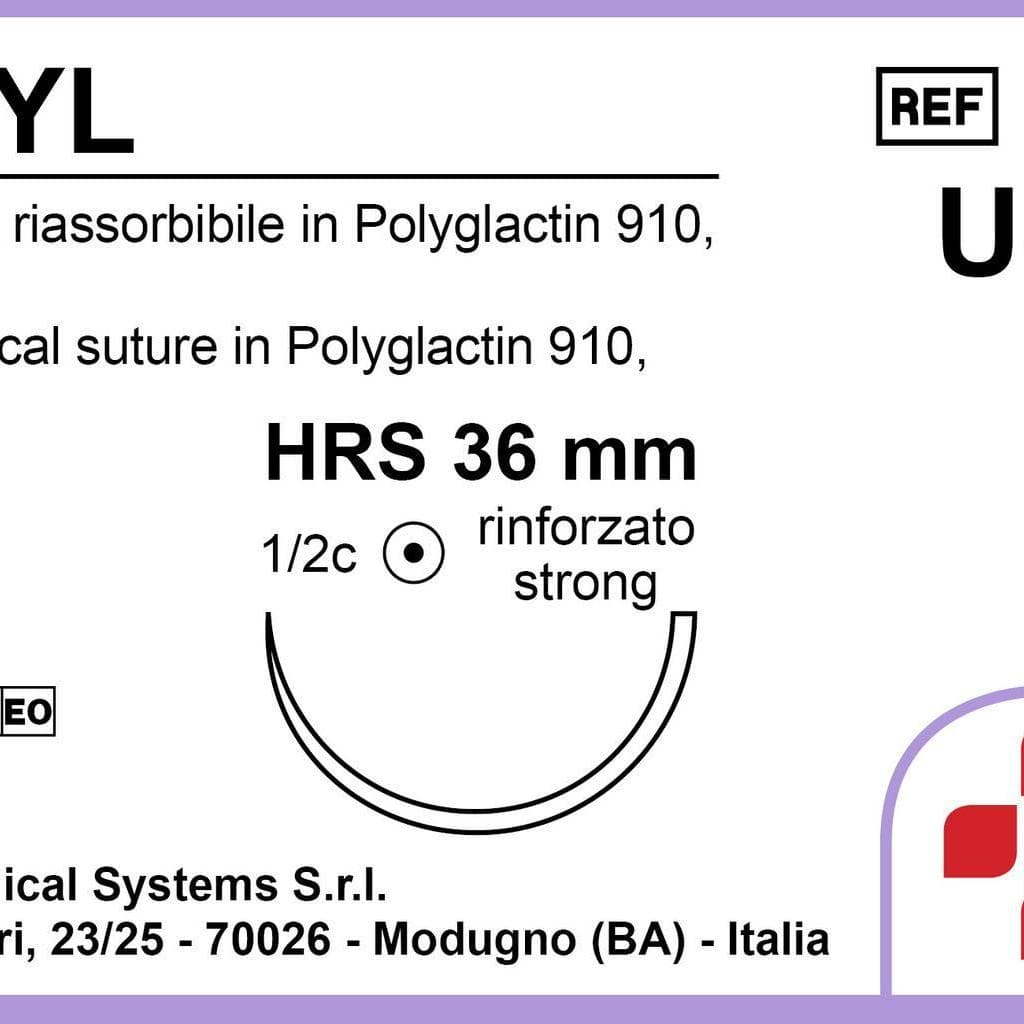 Bsm Biocryl Hrs36 Usp 2-0 70 Cm Violet