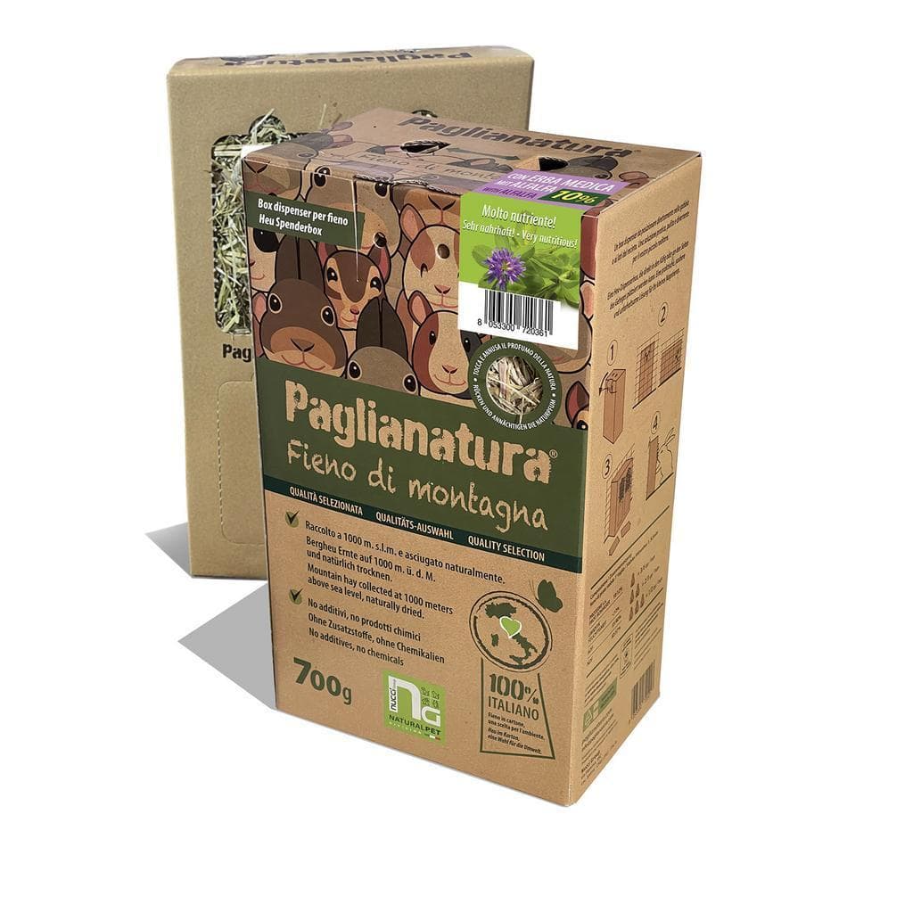 Paglia Natura Fieno Di Montagna Con Erba Medica 600gr