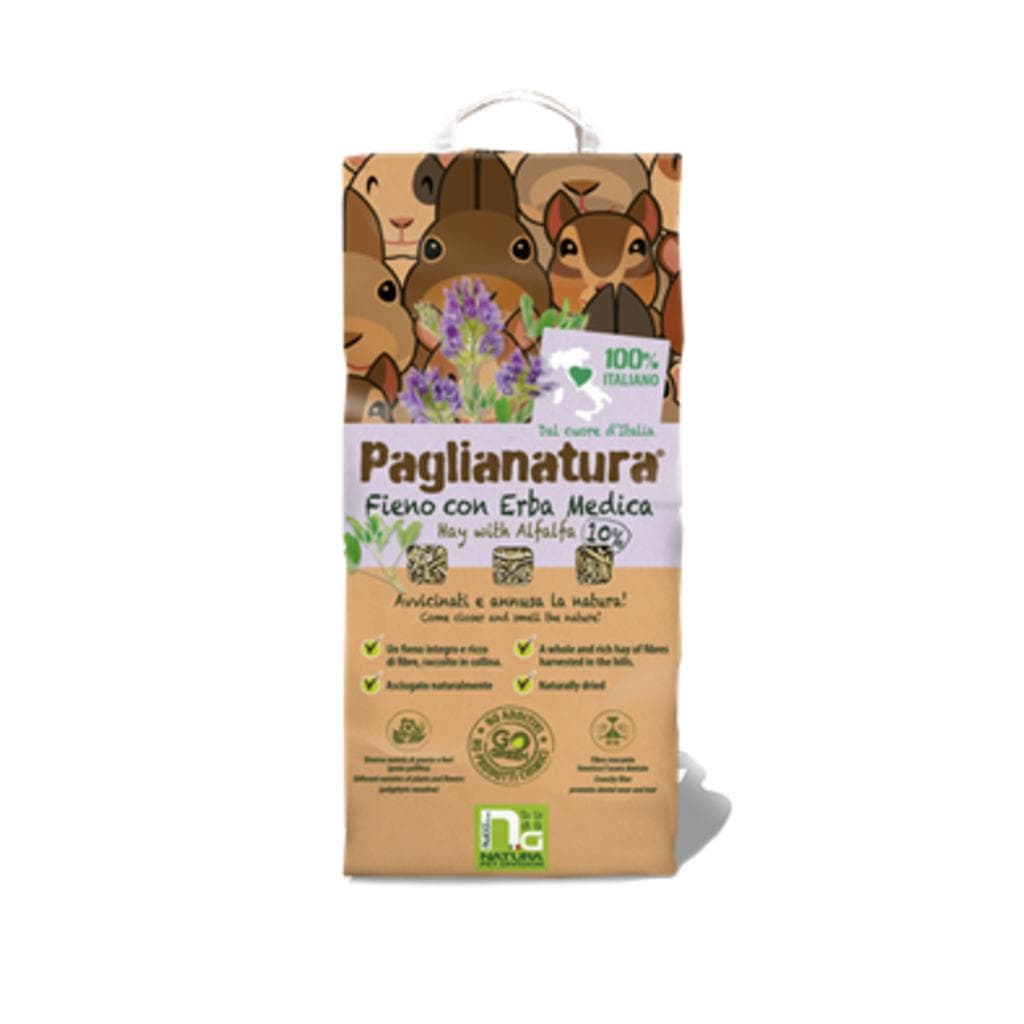 Paglia Natura Fieno Di Montagna Con Erba Medica 1,3kg