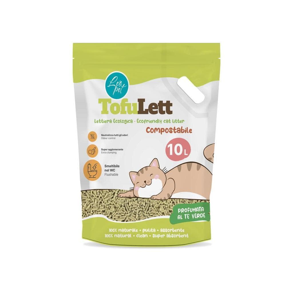 Leopet Tofulett  Te' Verde 10lt