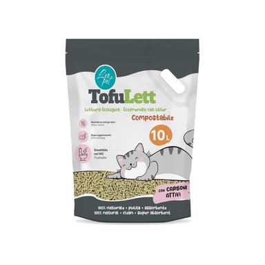 Leopet Tofulett Carboni Attivi 10lt