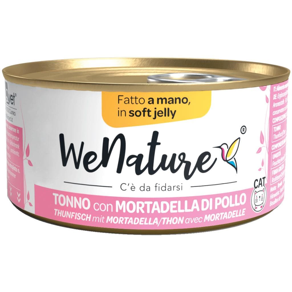 We Nature Cat Tonno/Prosciutto Pollo Jelly 85gr