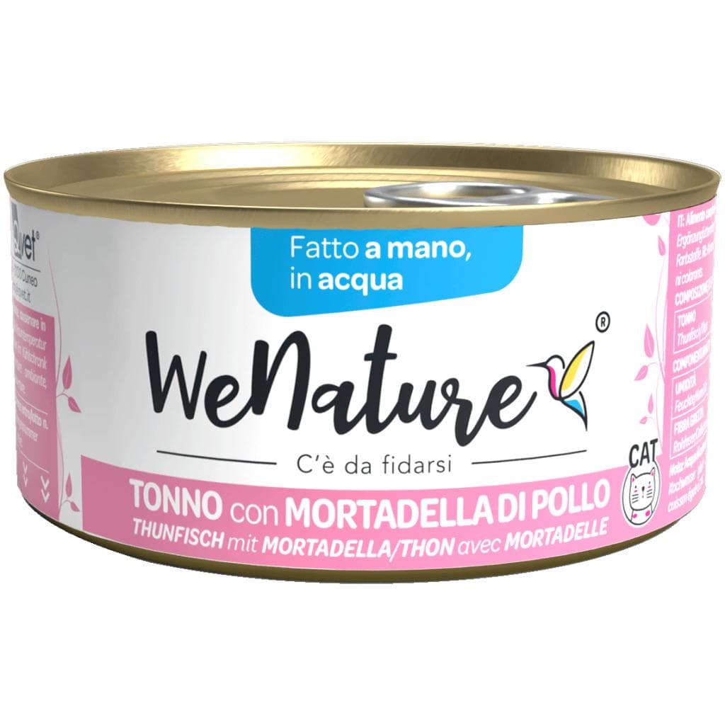 We Nature Cat Tonno/Prosciutto Pollo In Acqua 85gr