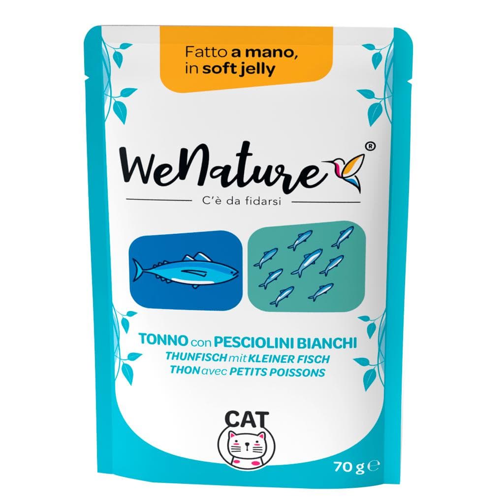 We Nature Cat Tonno/Pesciolini Soft Jelly 70gr