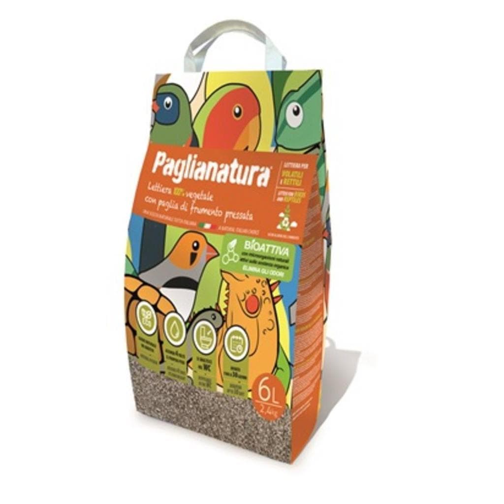 Paglia Natura Lettiera Volatili E Rettili E Volatili Bioattiva 6lt