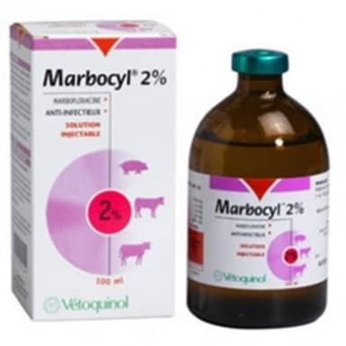 Marbocyl 2%*Iniet Fl 100ml