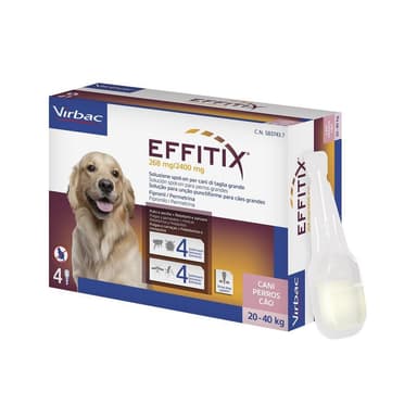 Effitix*4pip 4,40ml 20-40kg